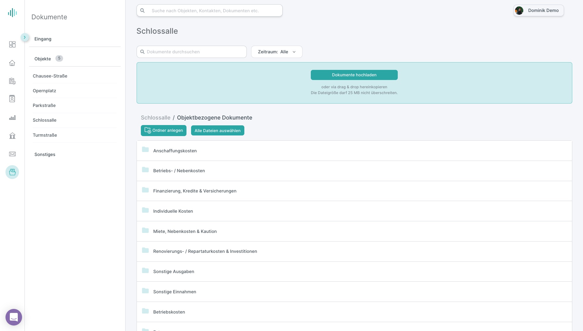 Dokumentenmanagement immocloud