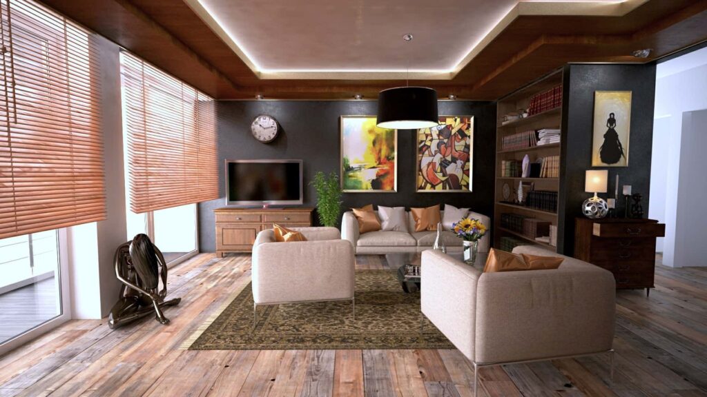 Eingerichtetes Apartment