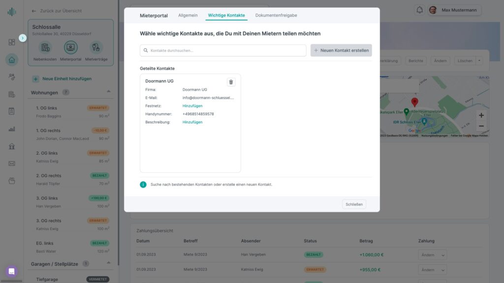 Das Mieterportal von immocloud