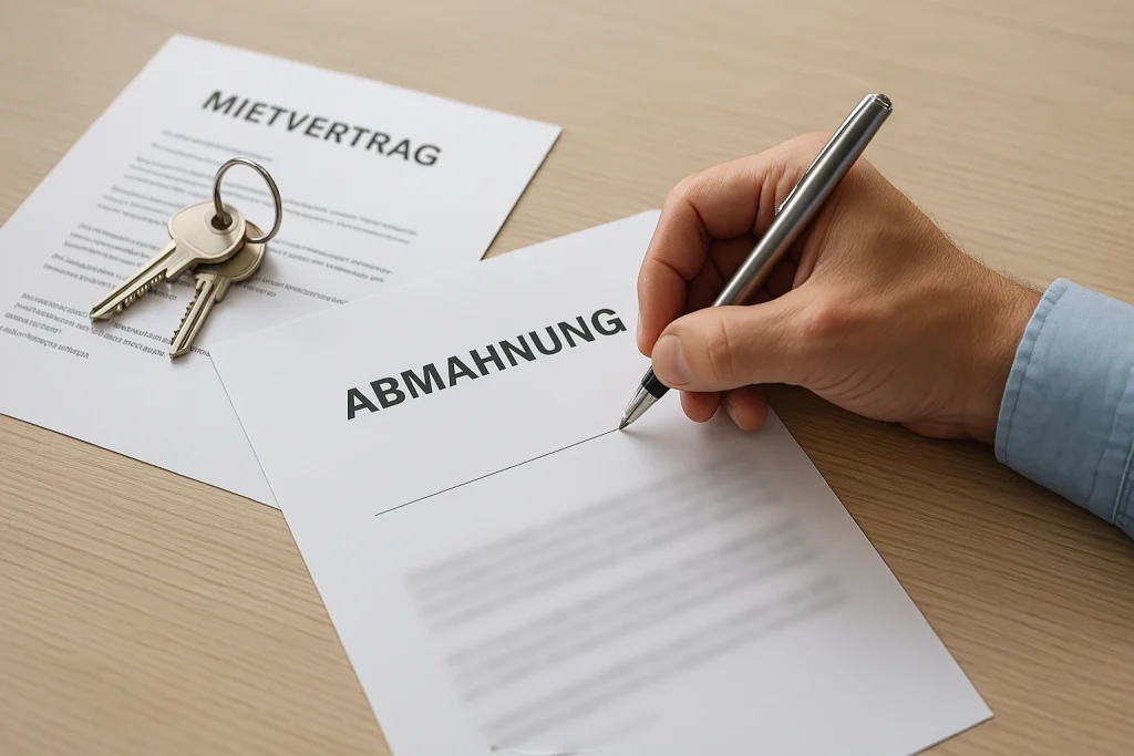 Abmahnung für Mieter schreiben