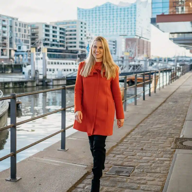 Sarah Lindner in Hamburg