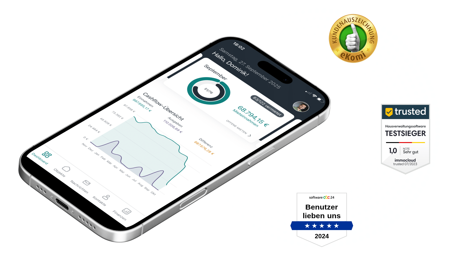 immocloud Smartphone App