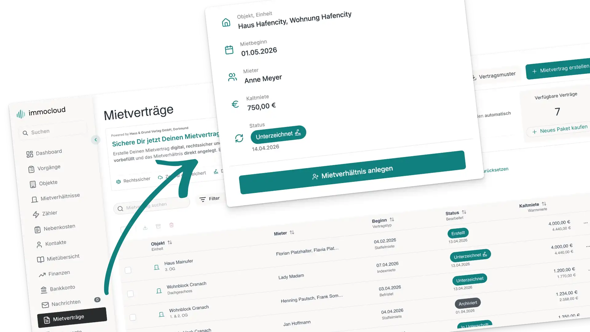 Mietvertrag Changelog