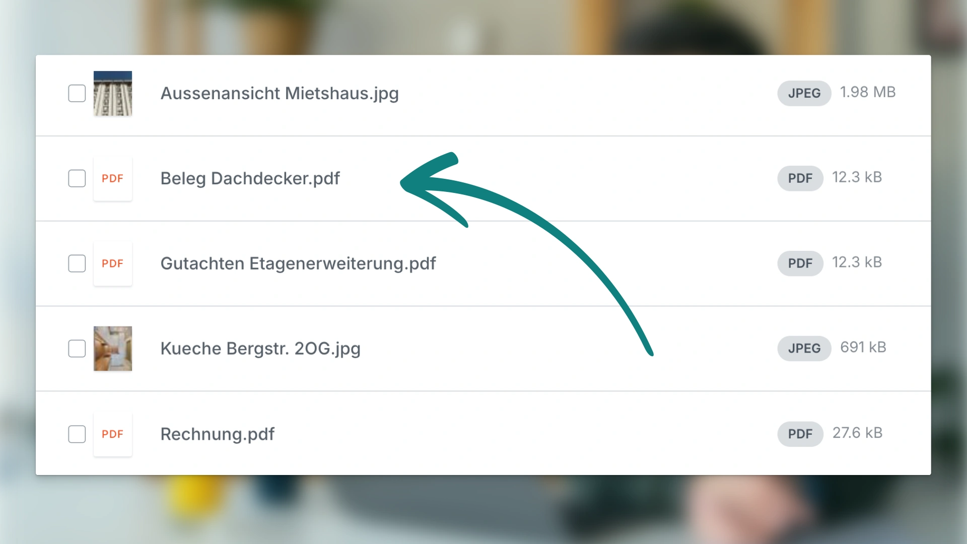 Dokumente verwalten mit immocloud