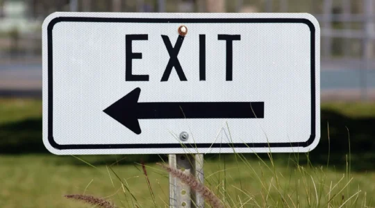 Exit Schild
